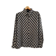 Vintage Shirt For Women Long Sleeves Bust 44 Waist 44 Shoulder 17 Length 28 Style & Co Collection Br