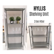 HYLLIS Shelving unit, Unit rak, in/outdoor galvanised