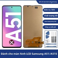 Super AMOLED Màn Hình Bộ Số Hóa Màn Hình Cảm Ứng Cho Samsung Galaxy A51 SM-A515F Màn Hình LCD Thay T