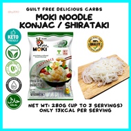 Moki Konjac / Shirataki Noodles Suitable for Weight Loss and Keto Diet《零脂魔芋粉面》