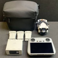 [觀塘實體店] 二手 DJI Mini3 Pro Fly More Combo (DJI RC) *共三電(2細1大) * 行貨...