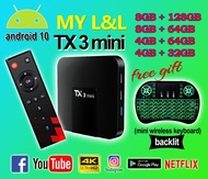 TvBox T X 3 MINI 8GB 128GB Preinstall 10000 Famous Live Channel and LatestApp Unroot Version Smart Tv Android Box IPTV Mini TvBox Malaysia AndroidBox