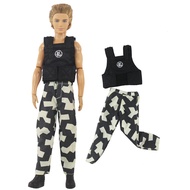 New Style 30cm Male Doll Clothes KEN KEN KEN Doll Clothes Casual Wear Suit Military Uniform