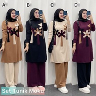Moku Tunic Set By Newbrand (PO 5 July)