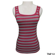 Maroon-Grey Spandex Hot Tank Top – TNP 51