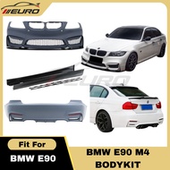 BMW E90 Bodykit LCI / Pre LCI M3 M4 Fit For 3 Series Bumper Body kit E90 Front Bumper Side Skirt Rea