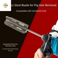 RADIV Hog Trimmer, Portable Manual Hog Hair , Professional Grade Easy Assembly Efficient Stainless S