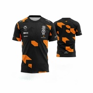 【2025 new F1 Esports McLaren Team Shadow Racing T-shirt Men Men's Comfortable Game Jersey T-shirt
