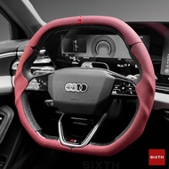 AUDI car steering wheel cover sarung stereng kereta Q3 Q5 Sportback A3 Sedan A5 Sportback Q7 Q8 e-tr