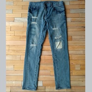 celana jeans ripped Nix second thrif