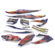 EXCITER 2006-2010 CRYPTON X 135 fire stamp set