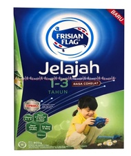 Frisian Flag Jelajah 1-3 Tahun Rasa Coklat Susu Anak Susu Bendera 800g