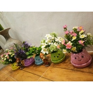 Artificial Tree Decoration Pot Flowers