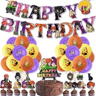 Hand-painted Hocus Pocus Balloon Set Christmas Birthday Party Balloon Hocus Pocus Kids  Birthday  Pa