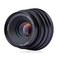 35mm F1.7 Large Aperture APS-C Manual Focus Prime Fixed Mirrorless Camera Lens, Fit for Canon EOS-M 