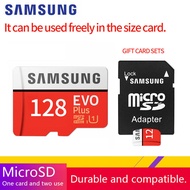 Samsung MicroSD Card EVO Plus 128GB/64GB/32GB/Class 10, U3, USH-1 100MB/s 4K UHD Recording, 4-proof protection, SD Adapter ( เมมโมรี่การ์ด ไมโครเอสดี การ์ด )