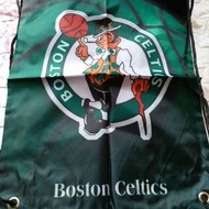 NBA basketball team sport equipment backpack backsack recycle reusable bags 籃球 球隊 運動袋 索繩袋 環保袋 書包 Bos
