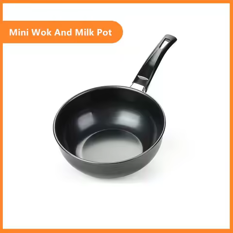 Mini Soup Pan Frying Pan Cooking Pan Non Stick Iron Frying Pan Pancake Egg Pan With Kitchen Small To