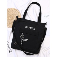 bag woman shoulder bag woman Small black student class bag messenger bag