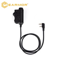 25% discount EARMOR Tactical PTT Headset​ PTT adapter for push-to-talk M51 KENWOOD, BAOFENG