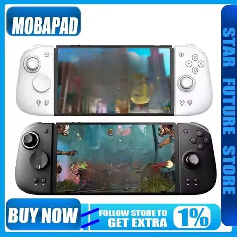 MOBAPAD M6 Gemini 2 Controller Bluetooth NFC Split Nintendo Switch OLED Joypad with Hall Joystick Co