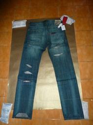 Levi"s x clot 505 蟒蛇 黑線 破壞 牛仔褲