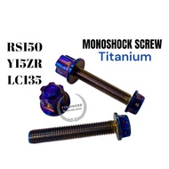 MONOSHOCK SCREW TITANIUM ABSORBER VE SCREW TITANIUM RS150 Y15ZR LC135