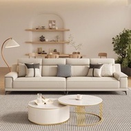 Light luxury fabric sofa cream style living room small unit modern and simple fabric sofa noble spouse combination