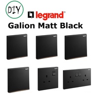 [Matt Black, Champagne] Legrand Galion Switches and Sockets