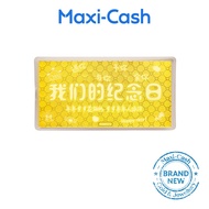 Happy Anniversary Gold Bar in 999 Gold