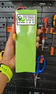 แบตเตอรี่.แพ็ค16.8V.ความจุ6000mAhแบตลำโพงบลูทูธ_แบตเตอรี่DIY