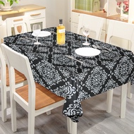 Taplak Meja Makan Premium EVA Tablecloth Tebal Size 137x183cm/Taplak Meja Waterproof Anti Air Anti M