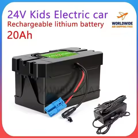 24V Children's Electric Vehicle Charging Lithium Battery 24V 20ah Lifepo4 Battery Pack Lithium Iron 