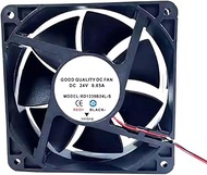 Cooling Fan for RUNDA RD1238B24L-S DC24V 0.65A 2-Wire 12CM New