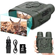 Night Vision Goggles, 4K Camouflage Night Vision Binoculars for Adults, Rechargeable Night Vision Go