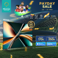 Hisense 65 inch - 65U6Q - 4K Vidaa  TV - Dolby Vision Atmos - Mini LED
