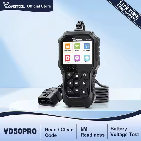 2026 VDIAGTOOL VD30Pro OBD2 Scanner Diagnostic Tools OBDII Code Reader Tool For Check Engine Light B