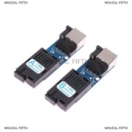 WHUEAL5 ตัวแปลงสื่อออปติคอลไฟเบอร์กิกะบิตขนาด1000Mbps โหมดเดียว3-5km upc apc พอร์ตพอร์ต a b SC-Port