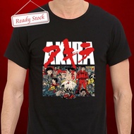 Akira Kaneda Japanese Retro Anime Akira Anime Movie Tshirt Unisex Casual Tees New Cotton Ready to Sh