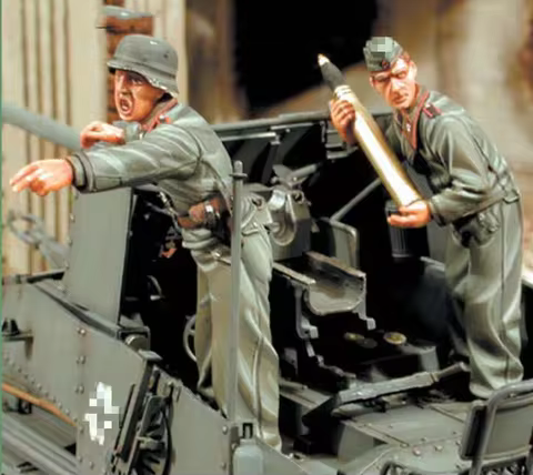 A360# 1/35 Resin Figures Model, Only Figures, Unpainted Unassambled