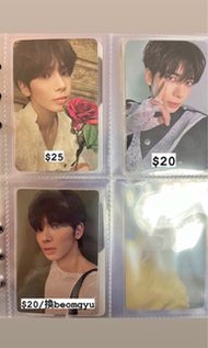 txt小卡 姜太顯小卡 Taehyun