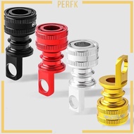 [Perfk] 1 Pair Pedal Holder Mounting Seat Part Mount Adapter Buckle for Foldable Bike