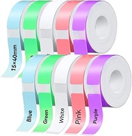 D30 P15 HP4 Label Maker Tape Refills, Non-encrypted Replacement Labels, High Definition Thermal Labe