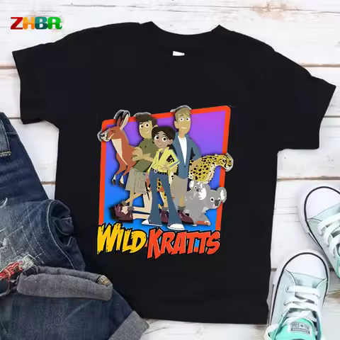 Wild Kratts Shirt Kids Tshirts Fan Gift T Shirt Fan Art Shirt Kids Movie Tshirt Boy Girl Outfits Kid