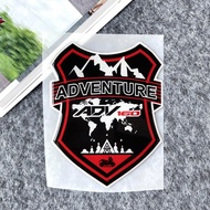 Cho Honda adv160 Xe Máy 3D logo nhãn dán trang trí Honda adv160 phụ kiện adv160 ván trượt kính chắn