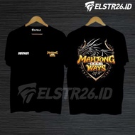 MAHJONG DISTRO T-SHIRT VOL 2 || ANTI-SLIP GAME PLAY CLOTHES || MEN'S CLOTHING COTTON COMBED 30S KAKE