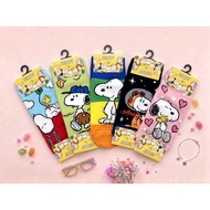 Korean Cotton/Fuzzy Socks Snoopy Peanuts 5 Designs Crew Socks