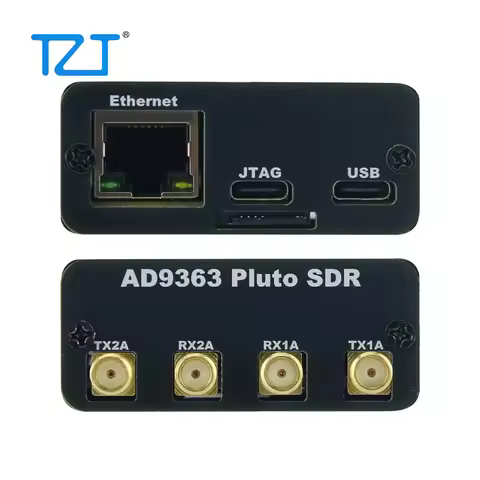 TZT 70MHz-6GHz Zynq7010+AD9363 SDR Software Defined Radio Development Board with Shell for Pluto SDR