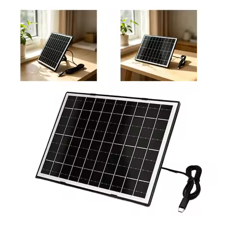Monocrystalline Silicon 7-watt Solar Monitoring Camera Photovoltaic Panel 5V Monocrystalline Silicon