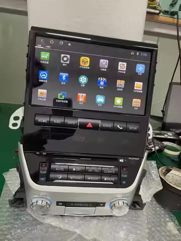 For Toyota Land Cruiser LC200 GXR VXR 2008-2021 Android Car Multimedia Auto Audio Radio Player Stere